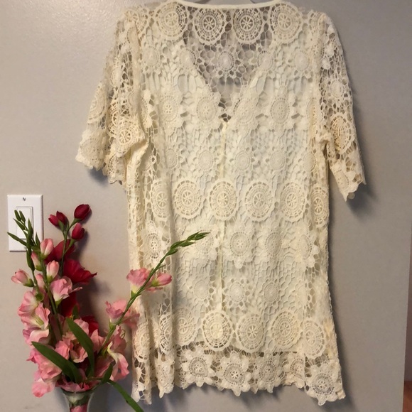 Simply irresistible boho knit top - Picture 3 of 3